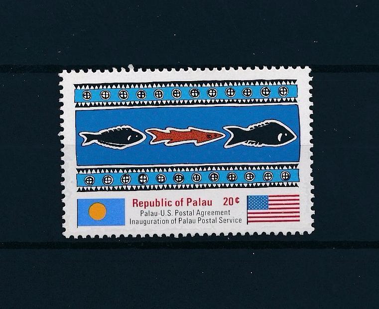 [48954] Palau 1983 Marine life Fish from set MLH