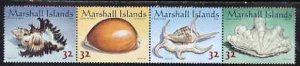 MARSHALL ISLANDS - 1998 - Shells - Perf 4v Set - Mint Never Hinged