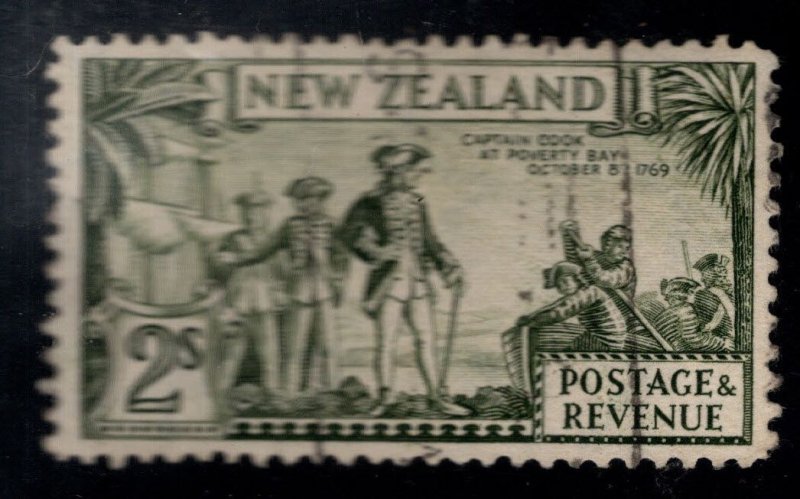 New Zealand Scott 215 Used stamp wmk 253
