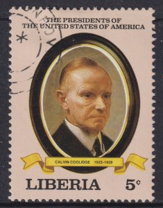 Liberia 924 American Presidents 1982