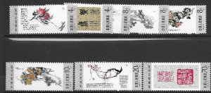 china - 1930-37  1984 set 8  VF  NH