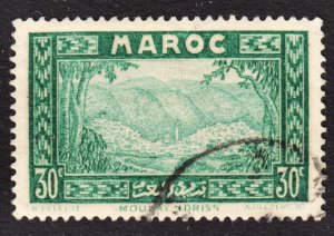 French Morocco Scott 132 VF used. Lot #B.  FREE...