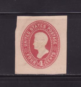 United States U326 Cut Square MH Andrew Jackson