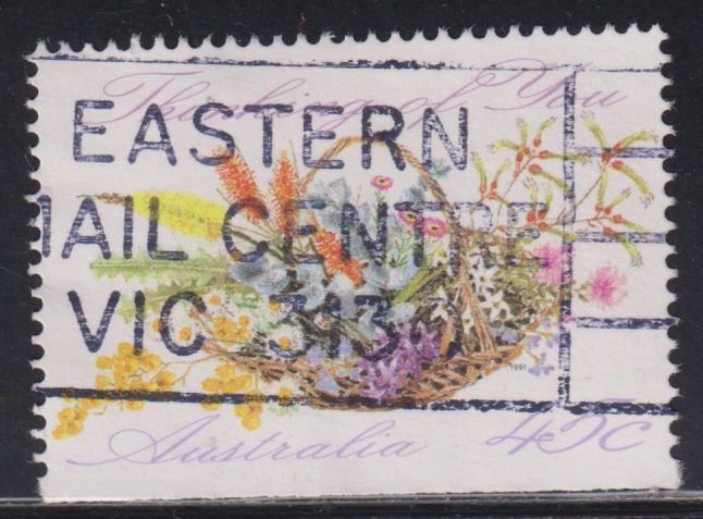 Australia 1234 Basket of Wildflowers 1992