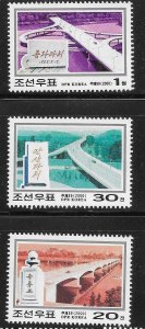 Korea 2000 Bridges Sc 4043-4045 MNH A3674