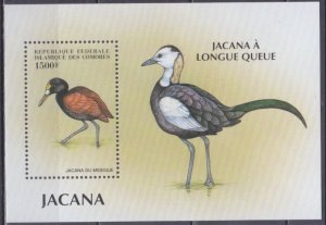 1999 Comoro Islands 1578/B403 Birds 8,00 €