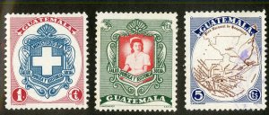 GUATEMALA 335-7 MH SCV $1.10 BIN $.55