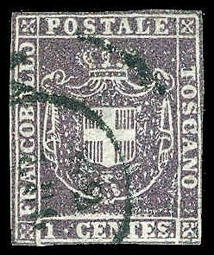 ITALIAN STATES- TUSCANY 17a  Used (ID # 73419)