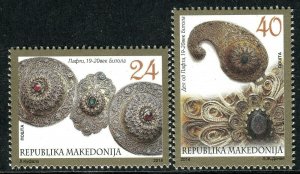 107 - MACEDONIA 2014 - Museum Exhibits - MNH set