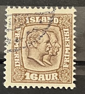 Iceland #78 Used- SCV=$40.00