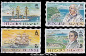 Pitcairn Islands Scott 501-504 Mint never hinged.