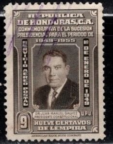 Honduras - #C173 Juan Galvez - Used