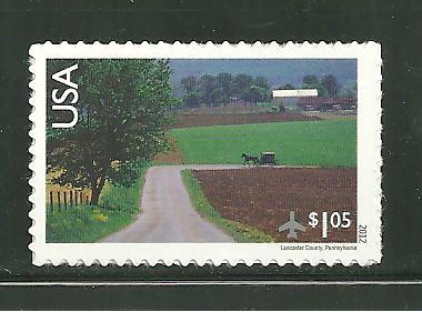 MNH single Lancaster County Pa sc C-150