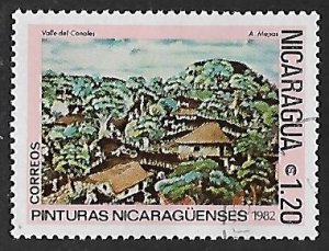 Nicaragua # 1170 - Canales Valley - used.....{KBrL}
