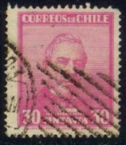 Chile #185 Jose Joaquin Perez, used (0.35)