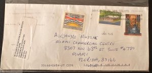 CM) 2020. CANADA. ARCHITECTURE. CHARACTERS. FLAGS. ENVELOPE SENT TO USA. XF