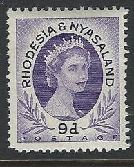 Rhodesia and Nyasaland  mh sc 148