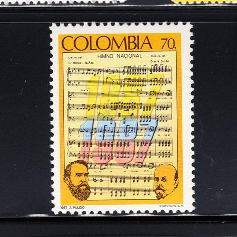 Colombia Scott 974 MNH - National Anthem