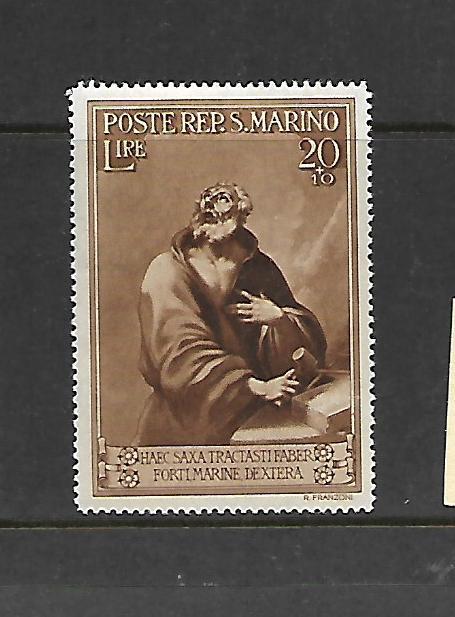 SAN MARINO, B25, MINT HINGED, ST. MARINUS