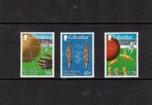 Gibraltar: 1999, Local Sporting Centenaries,  MNH Set.