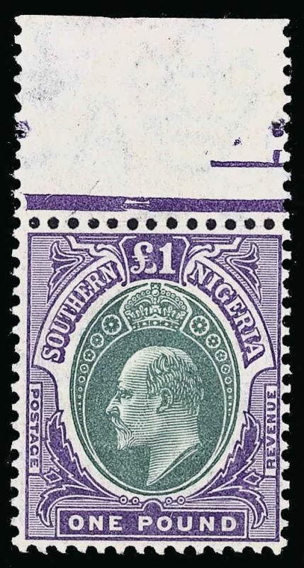 Southern Nigeria Scott 31 Gibbons 32 Never Hinged Stamp