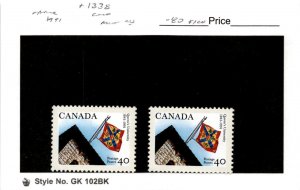 Canada, Postage Stamp, #1338 (2 Ea) Mint NH, 1991 Queen's University (AB)