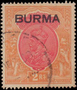 Burma #14, Incomplete Set, 1937, Used