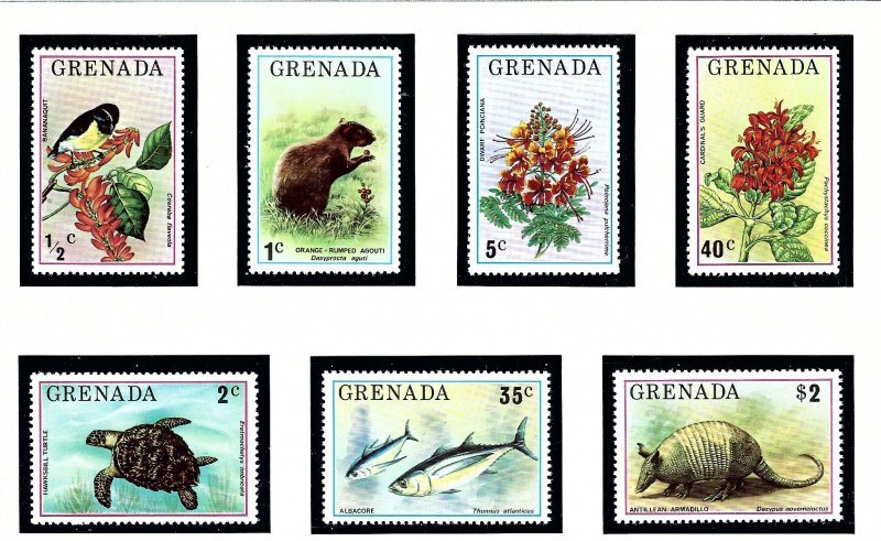 Grenada 692-98 MNH 1976 Wildlife