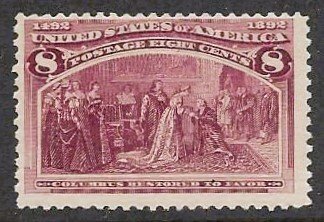 United States #236 - OG VVLH - Great Color - CV $55