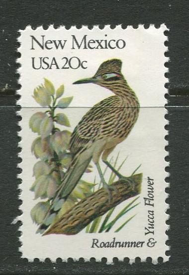 USA - Scott 1983 - State Birds & Flowers - 1982 - MNG - Single 20c Stamp