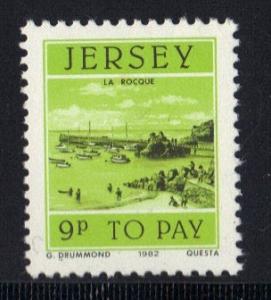 Jersey  1982  MNH  postage due   9 p    #