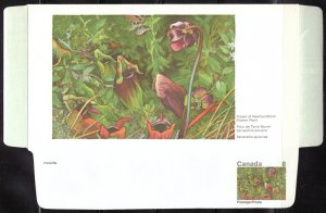 F1888   CANADA   Aerogramme      Provincial Flower - Newfoundland