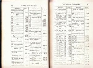 1953 Post Office Dept detailed stamp information 1847-1953 softbound 211 pgs