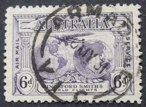 Australia 1931 Kingsford Smith Six Pence SG 123 used