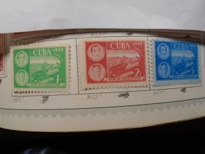 Cuba  #  452-54  MH