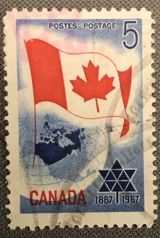 Canada # 453 Used