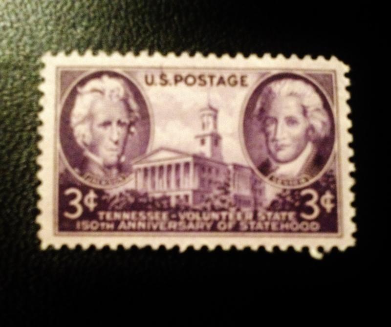 US Scott #941 Tennessee Statehood, MINT, VF, NH, OG  SCV $0.25