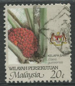 STAMP STATION PERTH Wilayah Persekutuan #115 Agriculture  Crest Used 1986