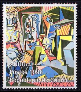 Guinea 1998 Mi#1834 PABLO PICASSO Famous Painting (1) Perforated MNH