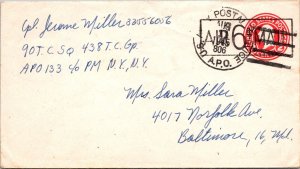 1945 - US Army Postal Service APO - F35810