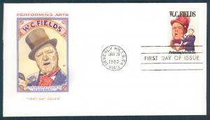 #1803 W.C. Fields -House of Farnum Cachet  MG