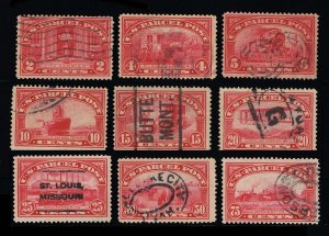 AFFORDABLE GENUINE SCOTT #Q2 Q4 Q5 Q6 Q7 Q8 Q9 Q10 Q11 USED SET OF 9 PARCEL POST