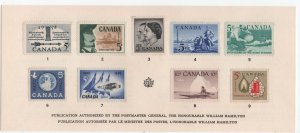 Canada Post Souvenir Card 1 (1959)
