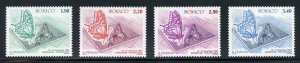 Monaco 1586-89 MNH Butterfly Set from 1987