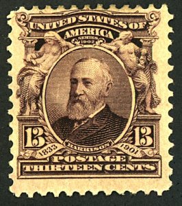 U.S. #308 MINT OG HR