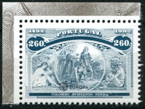 Portugal Sc#1918 MNH, 260e blue, Europa (C.E.P.T.) 1992 - Discovery of Americ...