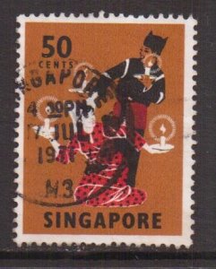 Singapore   #93   used   1968  dance / opera  50c