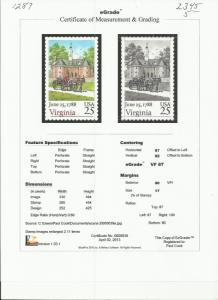 # 2345 MINT NEVER HINGED VIRGINIA VF+