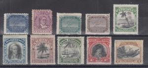 Cook Islands Sc 15/93 MLH. 1898-1933 issues, 10 different singles, F-VF