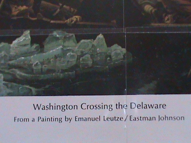 ​UNITED STATES-1976 SC#1688-WASHINGTON CROSSING DELAWARE RIVER  MNH S/S -VF